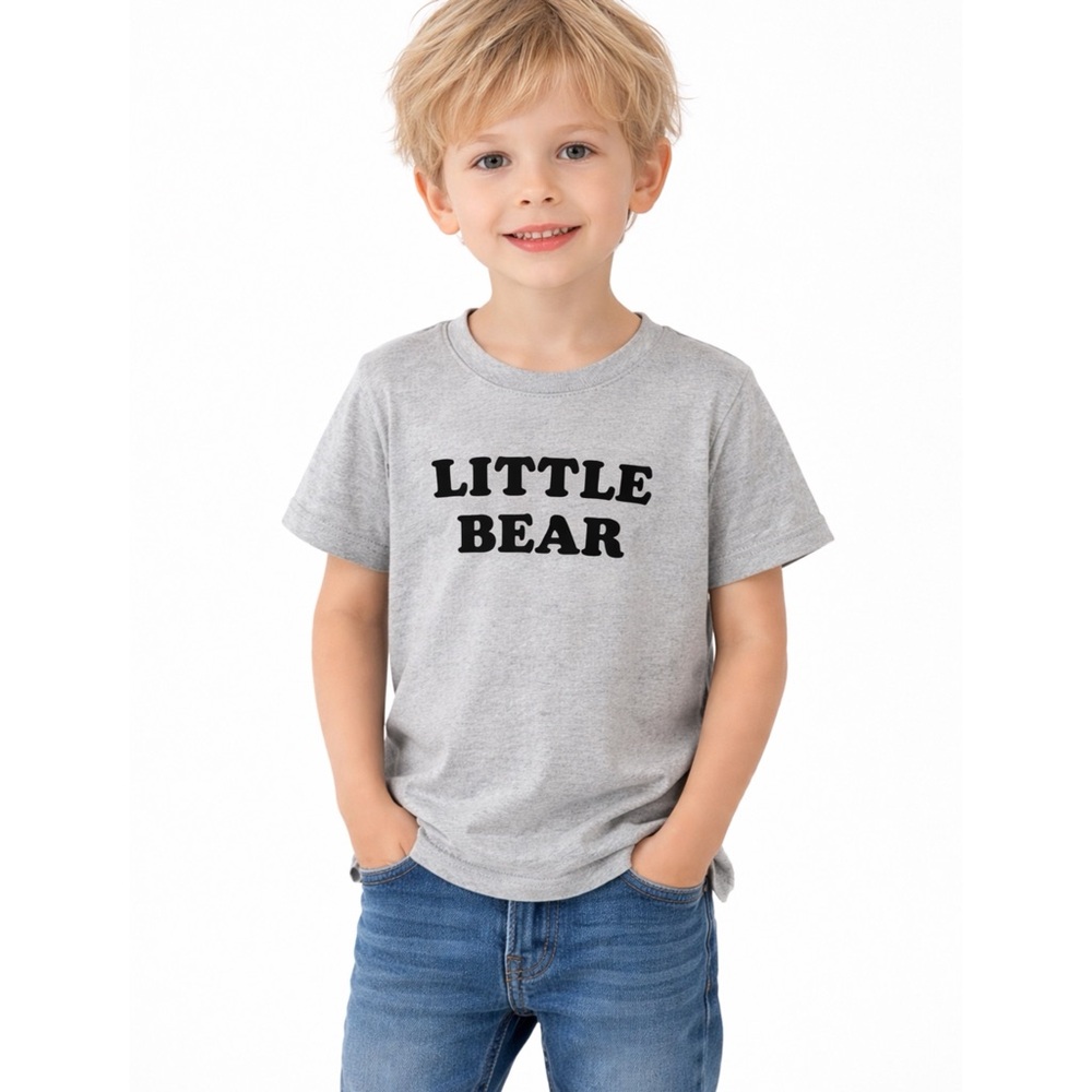 The bee and the fox "Baby Bear" tee UNISEX